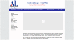 Desktop Screenshot of losaltos-assistanceleague.org